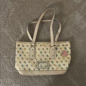 Dooney & Bourke Multicolor Logo Tote